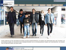 Tablet Screenshot of eg-rheda.de